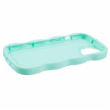 iPhone 13 EIDERWOOD Fleksibelt Plast Wavy Deksel - Blå