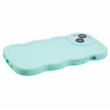 iPhone 13 EIDERWOOD Fleksibelt Plast Wavy Deksel - Blå