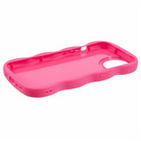 iPhone 13 EIDERWOOD Fleksibelt Plast Wavy Deksel - Pink