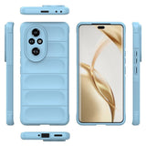 EIDERWOOD Honor 200 Pro (5G) Fleksibelt Plast Deksel - Lyseblå