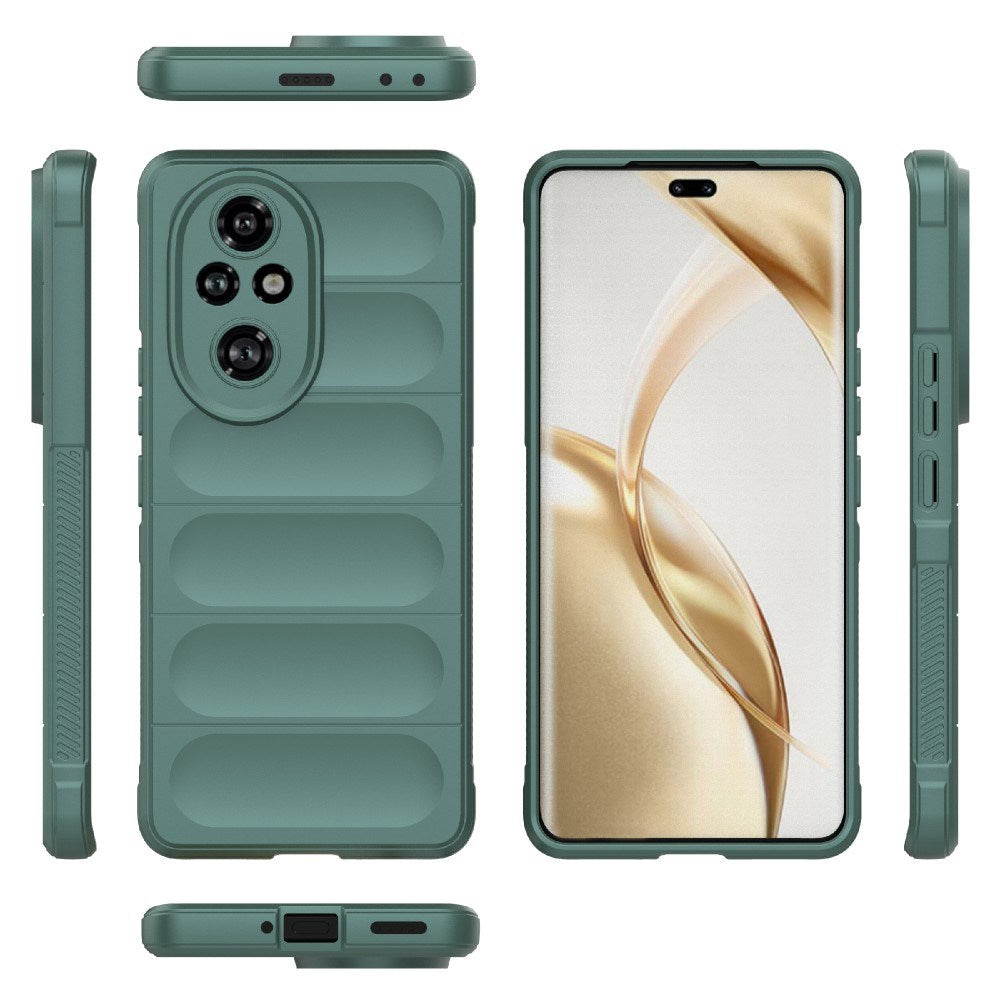 EIDERWOOD Honor 200 Pro (5G) Fleksibelt Plast Deksel - Grønn
