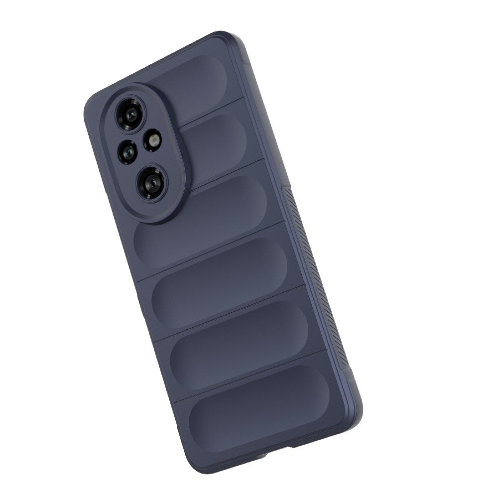 EIDERWOOD Honor 200 Pro (5G) Fleksibelt Plast Deksel - Blå