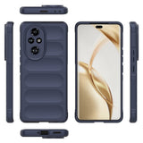 EIDERWOOD Honor 200 Pro (5G) Fleksibelt Plast Deksel - Blå
