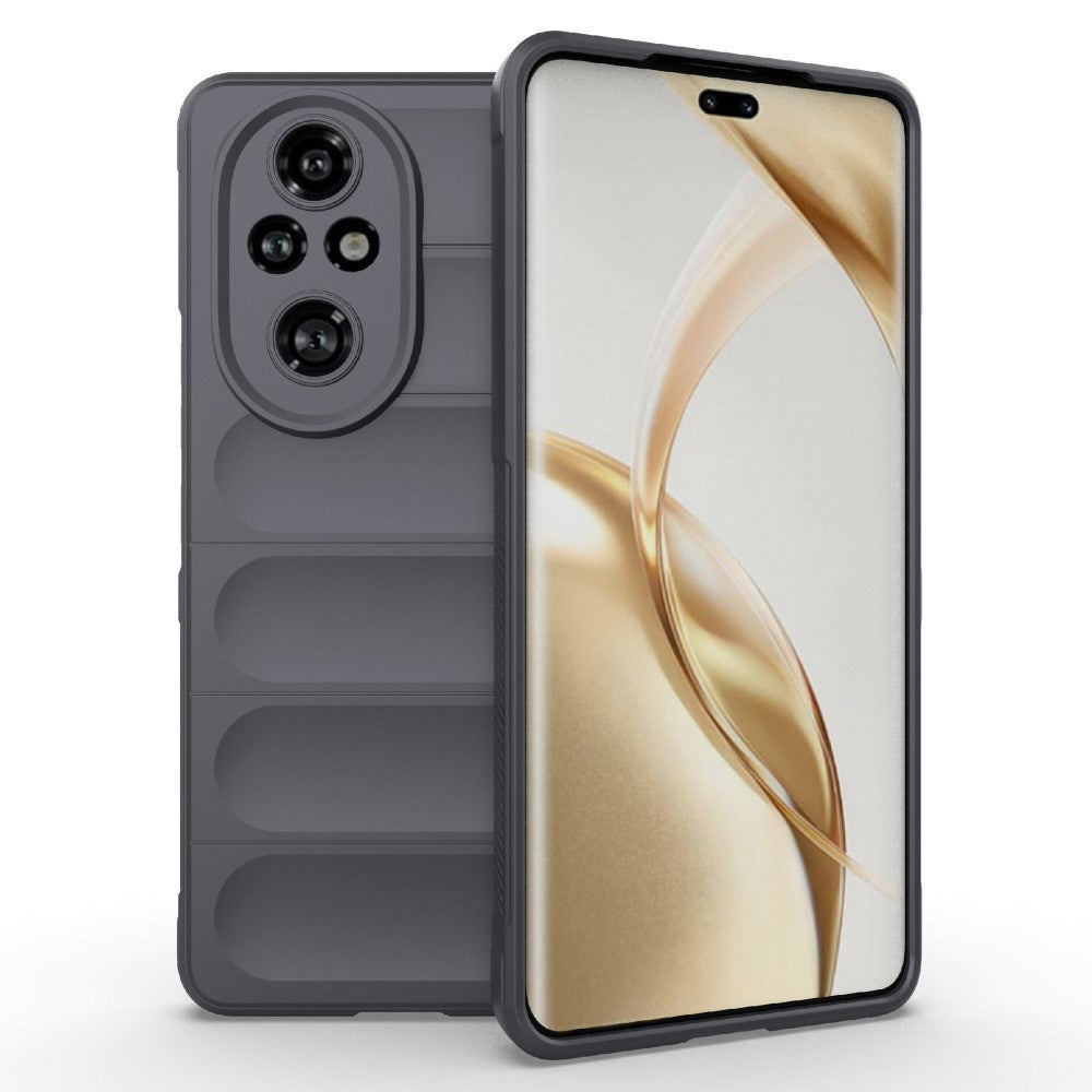 EIDERWOOD Honor 200 Pro (5G) Fleksibelt Plast Deksel - Grå