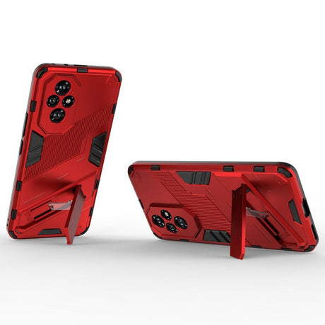 EIDERWOOD Honor 200 5G Hybrid Deksel med Kickstand - Rød