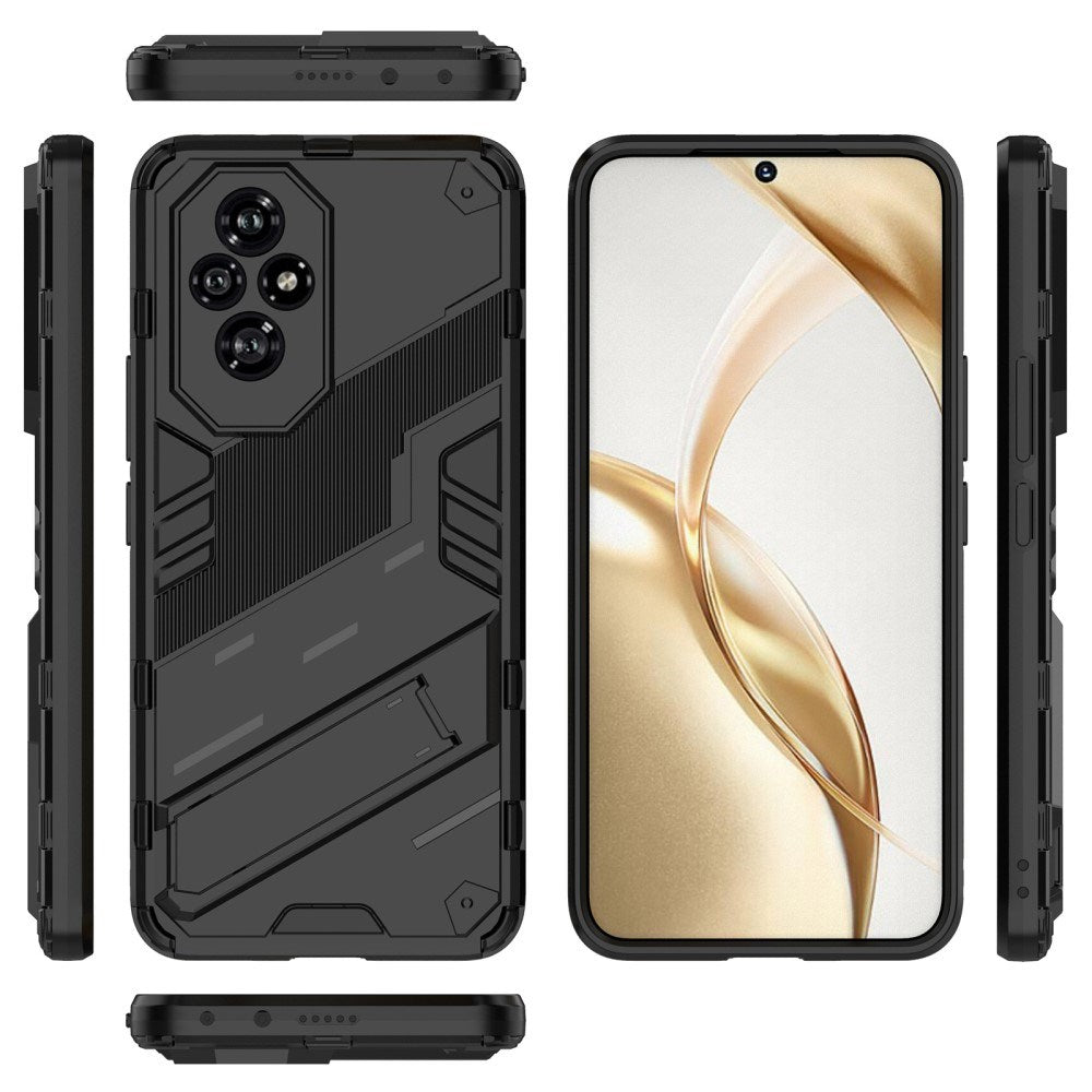 EIDERWOOD Honor 200 5G Hybrid Deksel med Kickstand - Svart