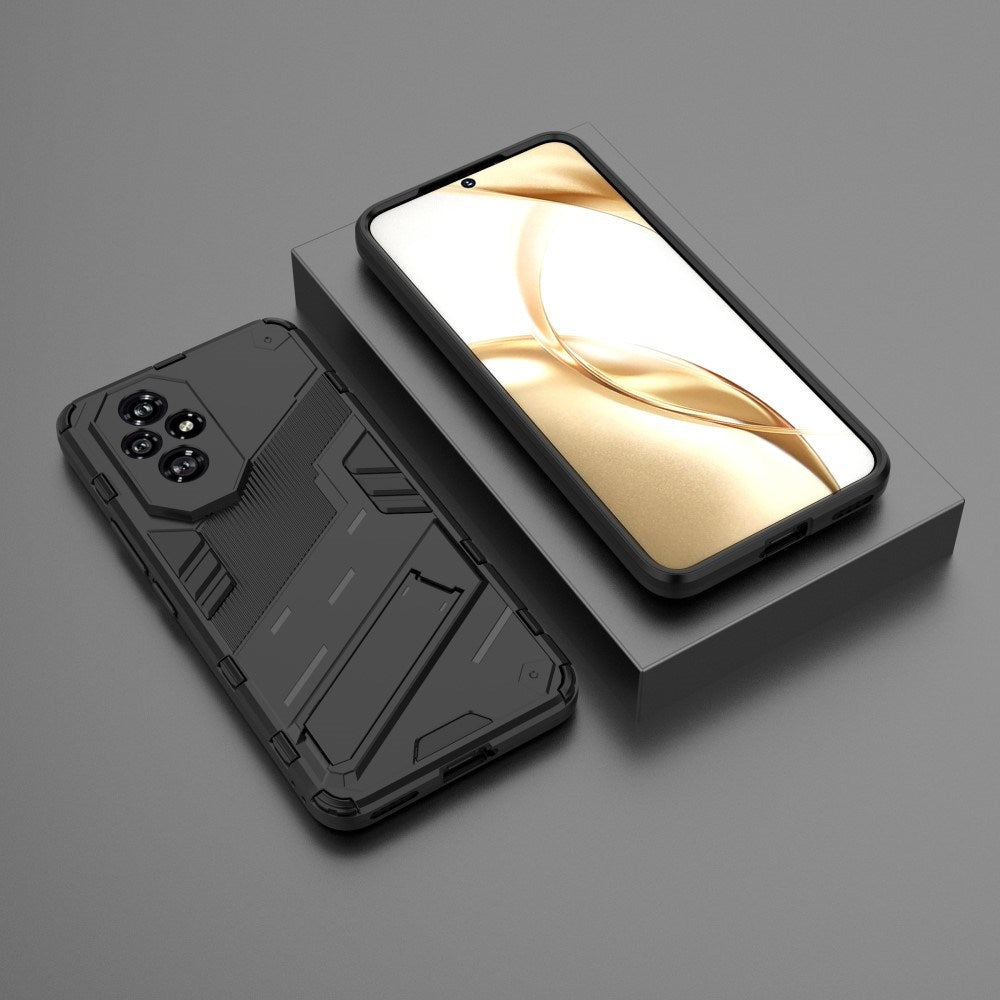 EIDERWOOD Honor 200 5G Hybrid Deksel med Kickstand - Svart
