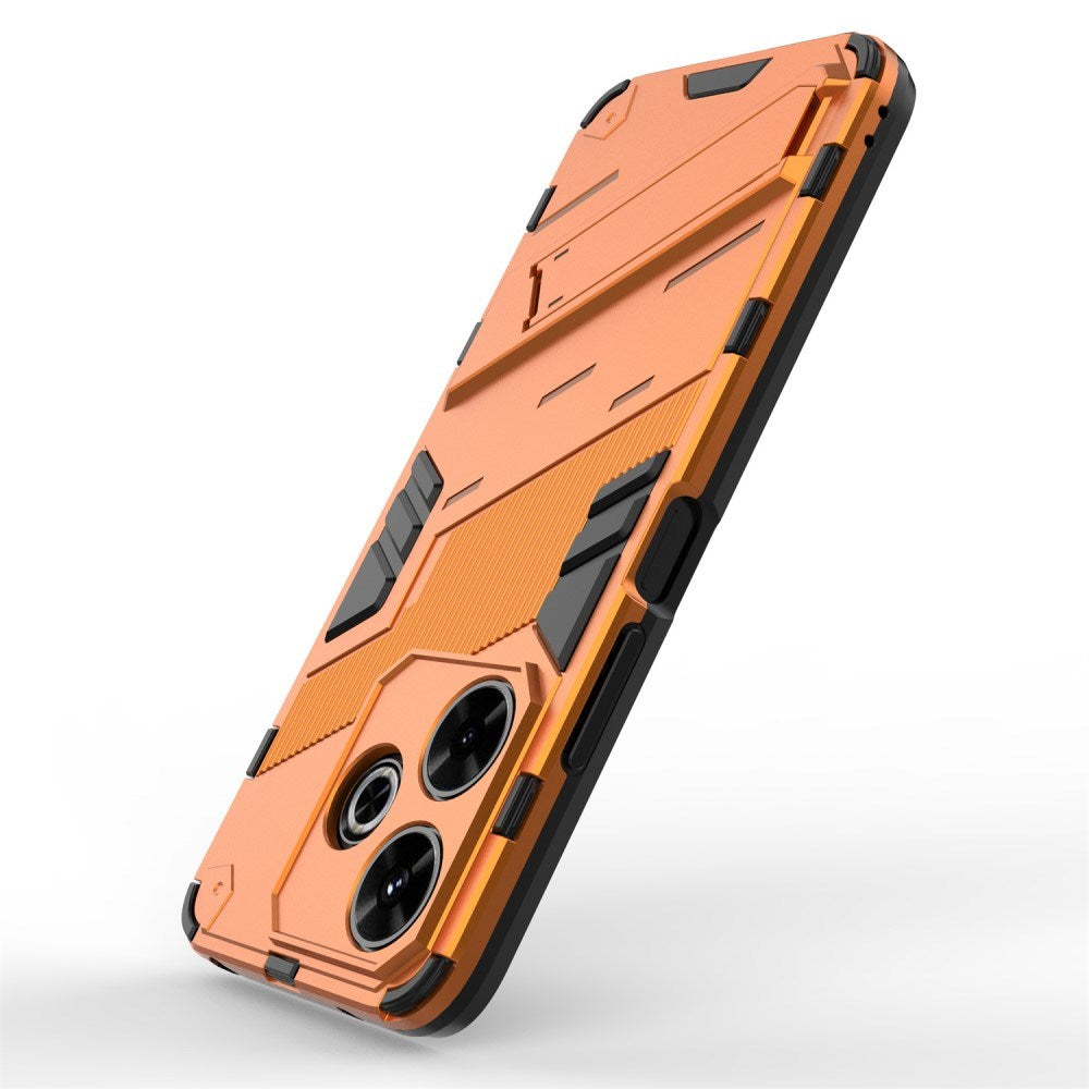 EIDERWOOD Xiaomi Redmi 13 Hybrid Deksel med Kickstand - Oransje