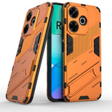 EIDERWOOD Xiaomi Redmi 13 Hybrid Deksel med Kickstand - Oransje