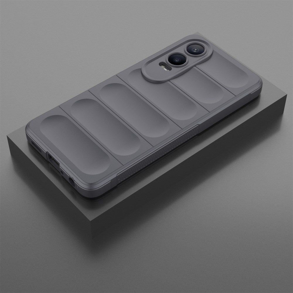 EIDERWOOD OnePlus Nord CE4 Lite (5G) Fleksibelt Plastdeksel - Mørk Grå