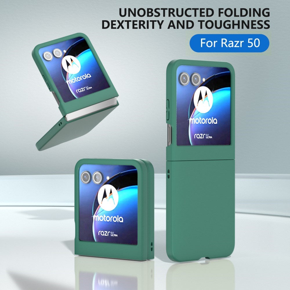 EIDERWOOD Motorola Razr 70 / Razr 60 / Razr 50 5G Slim Hard Plast Deksel - Mørkegrønn