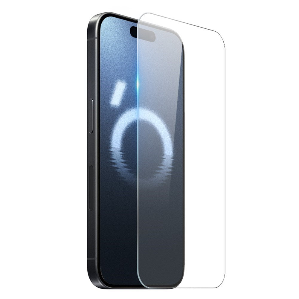 NORTHJO iPhone 16 Pro Max | 3-i-1 360° Beskyttelsessett med Deksel | Skjermbeskytter | Kameralinsebeskytter - Gjennomsiktig