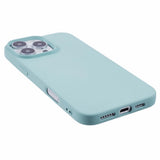 EIDERWOOD iPhone 16 Pro Matt Fleksibelt Plast Deksel - Lyse blå
