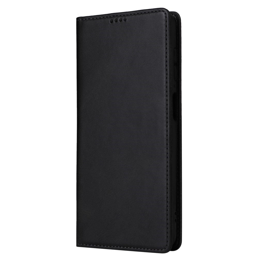 EIDERWOOD Samsung Galaxy A13 (4G/5G) / A04s / M13 Kunstskinn Flip Deksel m. Kortholder & Ståfunksjon - Svart