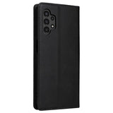 EIDERWOOD Samsung Galaxy A13 (4G/5G) / A04s / M13 Kunstskinn Flip Deksel m. Kortholder & Ståfunksjon - Svart