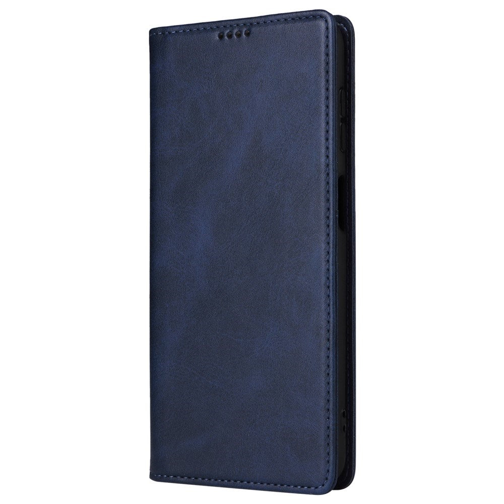 EIDERWOOD Samsung Galaxy A13 (4G/5G) / A04s / M13 Kunstskinn Flip Deksel m. Kortholder & Ståfunksjon - Mørk Blå