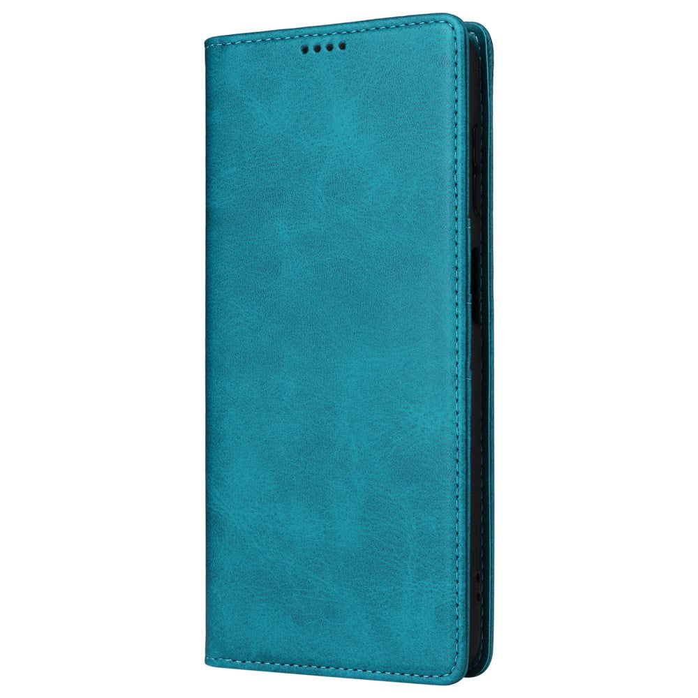 EIDERWOOD Samsung Galaxy A13 (4G/5G) / A04s / M13 Kunstskinn Flip Deksel m. Kortholder & Ståfunksjon - Blå