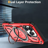 EIDERWOOD iPhone 16 Pro Bakdeksel med Magnetisk Kickstand - MagSafe Kompatibel - Lys Lilla
