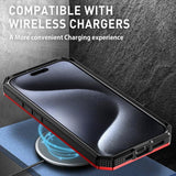 EIDERWOOD iPhone 16 Pro Bakdeksel med Magnetisk Kickstand - MagSafe Kompatibel - Lys Lilla