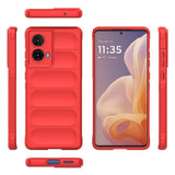 EIDERWOOD  Motorola Moto G85 (5G) Fleksibelt Plastdeksel - Rød