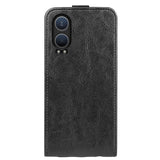 EIDERWOOD OnePlus Nord CE4 Lite (5G) Vertikalt Flip Deksel med Lommebok - Svart