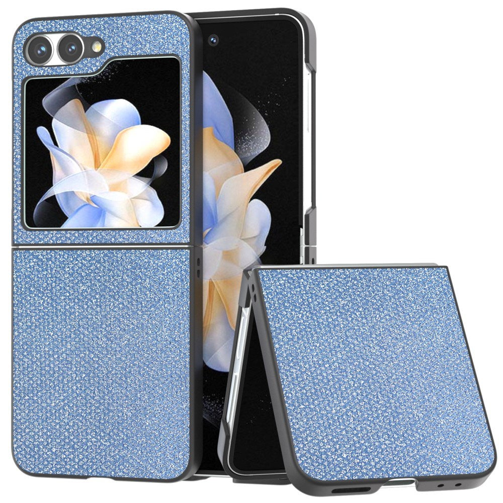EIDERWOOD Samsung Galaxy Z Flip7 FE / Flip6 5G Rhinsten Deksel - Blå