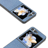 EIDERWOOD Samsung Galaxy Z Flip7 FE / Flip6 5G Rhinsten Deksel - Blå