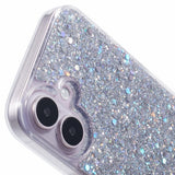 EIDERWOOD iPhone 16 Glitter Deksel - Sølv