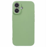 EIDERWOOD iPhone 16 Matt Fleksibelt Plast Deksel - Lysegrønn