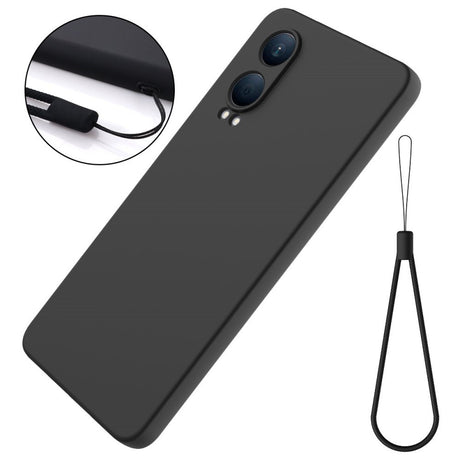 EIDERWOOD OnePlus Nord CE4 Lite (5G) Liquid Silikon Deksel m. Stropp - Svart