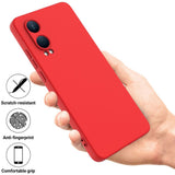 EIDERWOOD OnePlus Nord CE4 Lite (5G) Liquid Silikon Deksel m. Stropp - Rød