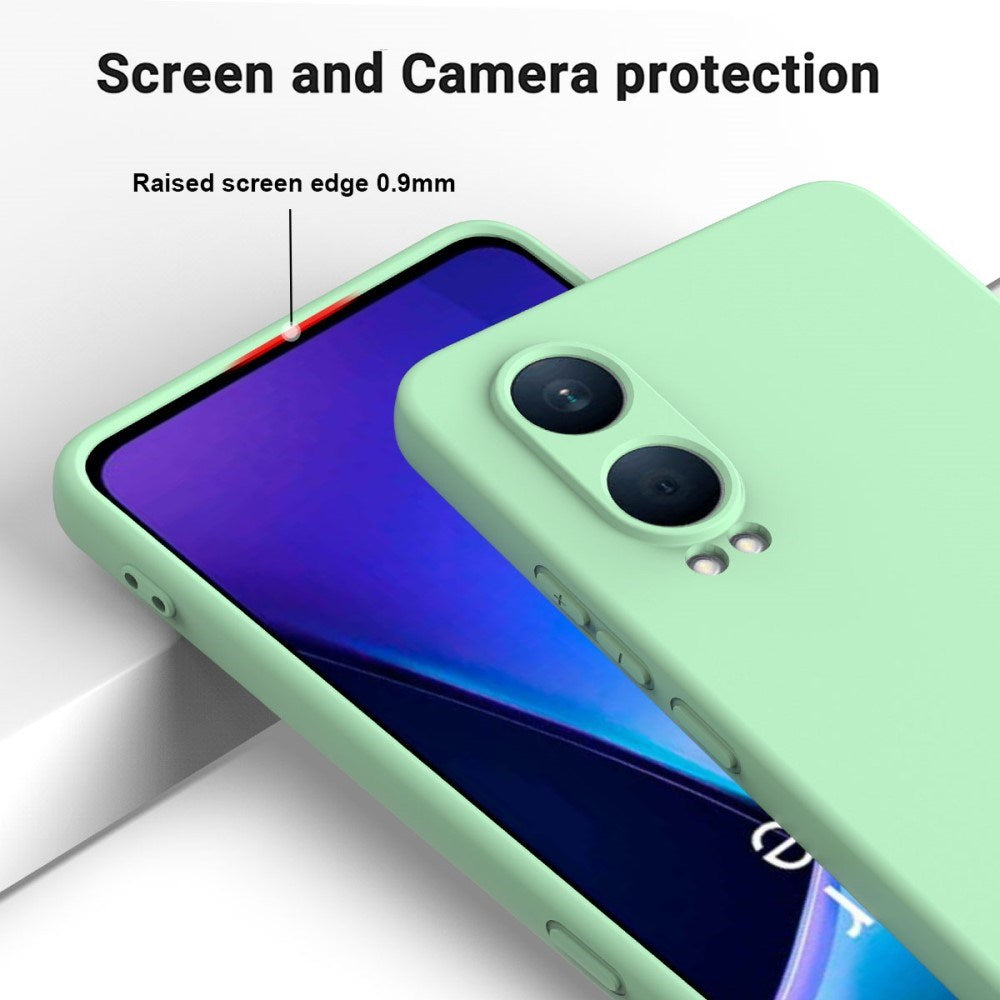 EIDERWOOD OnePlus Nord CE4 Lite (5G) Liquid Silikon Deksel m. Stropp - Grønn