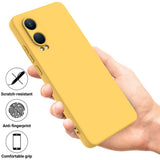 EIDERWOOD OnePlus Nord CE4 Lite (5G) Liquid Silikon Deksel m. Stropp - Gul