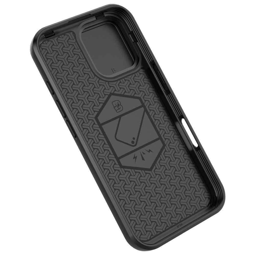 EIDERWOOD iPhone 16 Bakdeksel med Magnetisk Kickstand Og Cam Slider - Grønn