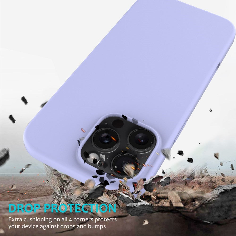 EIDERWOOD iPhone 16 Pro Max Fôret Silikon Deksel - Lavendel
