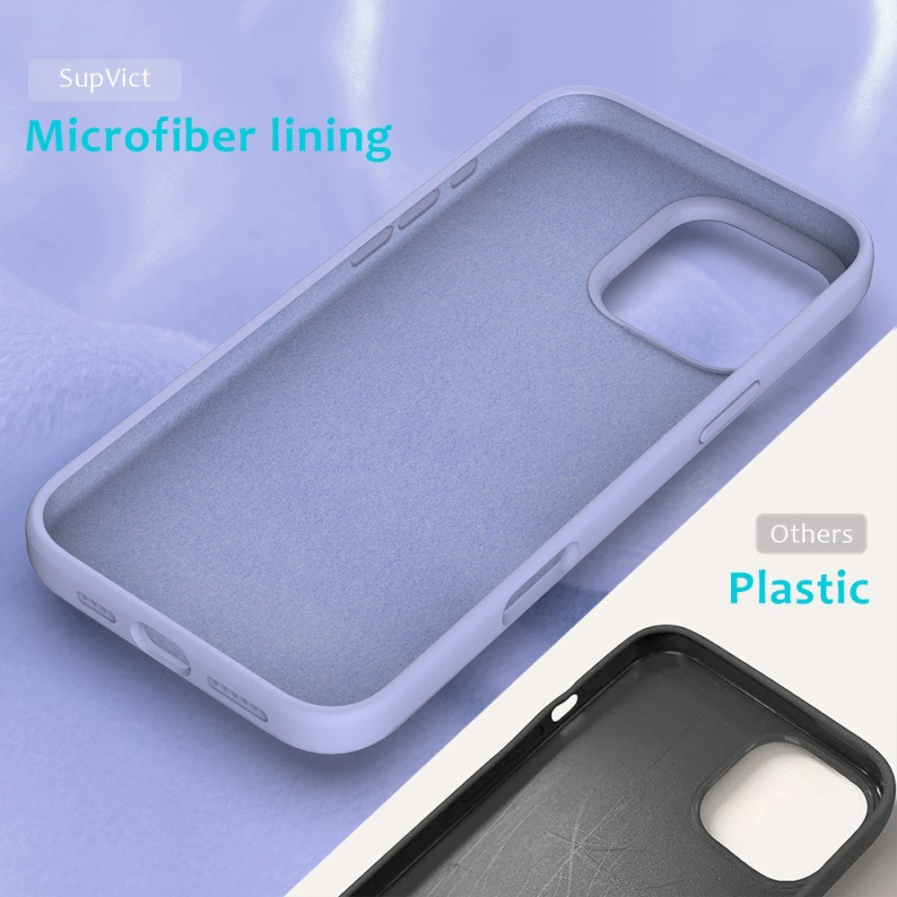 EIDERWOOD iPhone 16 Pro Max Fôret Silikon Deksel - Lavendel