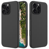 EIDERWOOD iPhone 16 Pro Max Fôret Silikon Deksel - Svart
