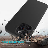 EIDERWOOD iPhone 16 Pro Max Fôret Silikon Deksel - Svart