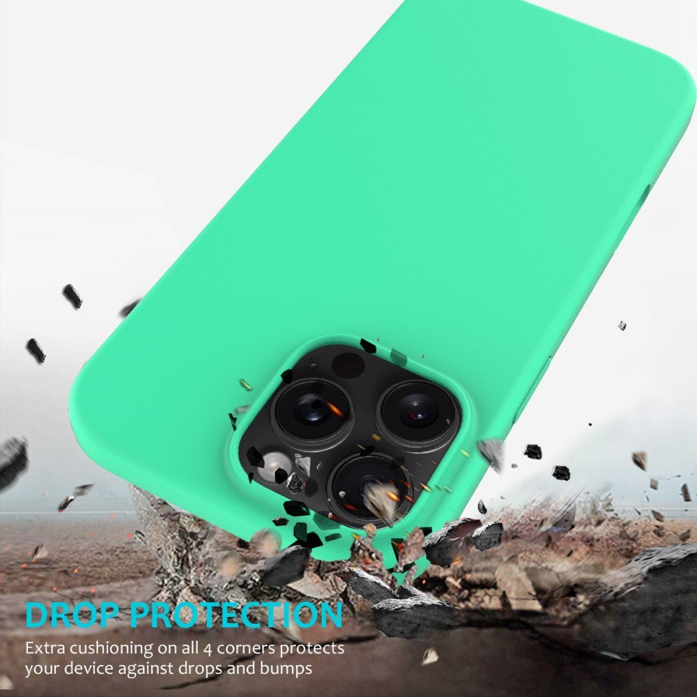 EIDERWOOD iPhone 16 Pro Max Fôret Silikon Deksel - Neongrønn