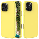 EIDERWOOD iPhone 16 Pro Max Fôret Silikon Deksel - Gul