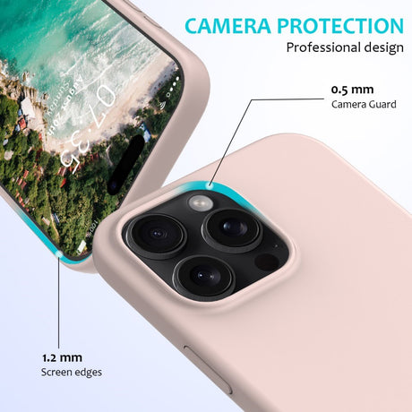 EIDERWOOD iPhone 16 Pro Max Fôret Silikon Deksel - Rosa