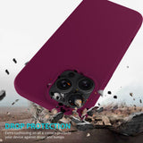 EIDERWOOD iPhone 16 Pro Max Fôret Silikon Deksel - Vinrød