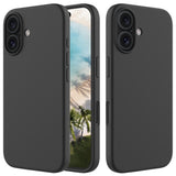 EIDERWOOD iPhone 16 Plus Fôret Silikon Deksel - Svart