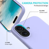 EIDERWOOD iPhone 16 Plus Fôret Silikon Deksel - Lavendel
