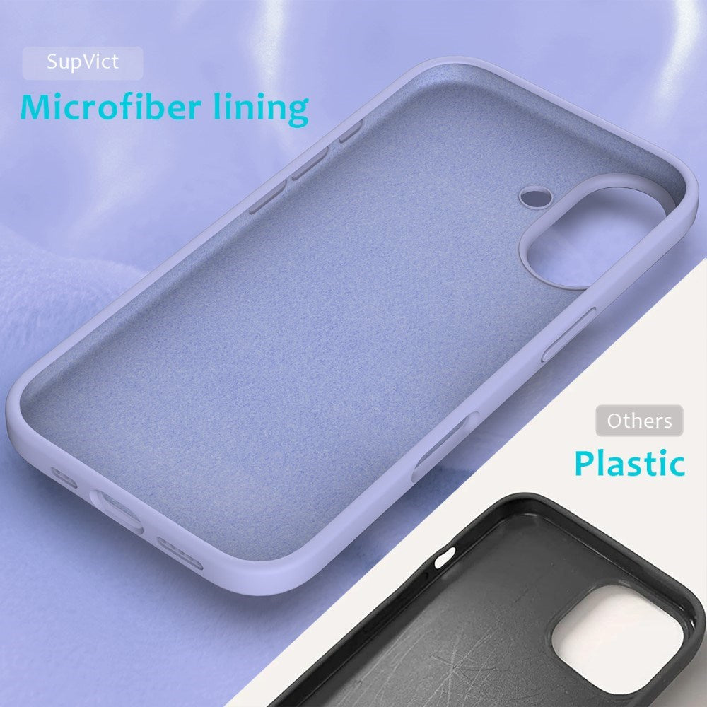 EIDERWOOD iPhone 16 Plus Fôret Silikon Deksel - Lavendel