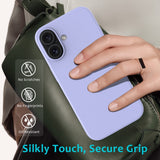 EIDERWOOD iPhone 16 Plus Fôret Silikon Deksel - Lavendel