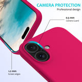 EIDERWOOD iPhone 16 Plus Fôret Silikon Deksel - Korallrød