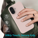 EIDERWOOD iPhone 16 Plus Fôret Silikon Deksel - Rosa