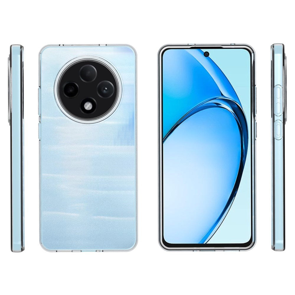 Oppo Reno12 F (5G) EIDERWOOD Fleksibelt Plast Deksel - Gjennomsiktig