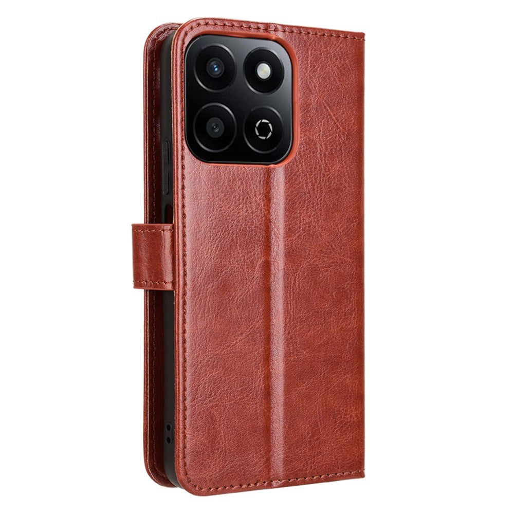 EIDERWOOD Honor 200 Smart Kunstskinn Flip Deksel m. Strop - Brun